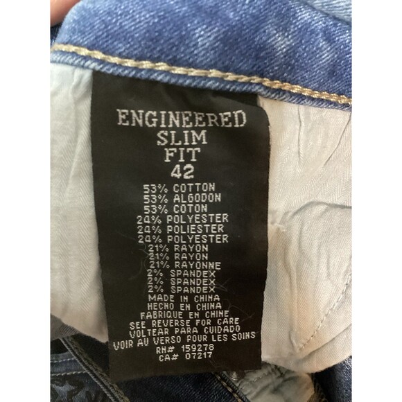 Rutherford Men’s‎ Engineered Slim Fit Jean Shorts Size 42 - Picture 5 of 5